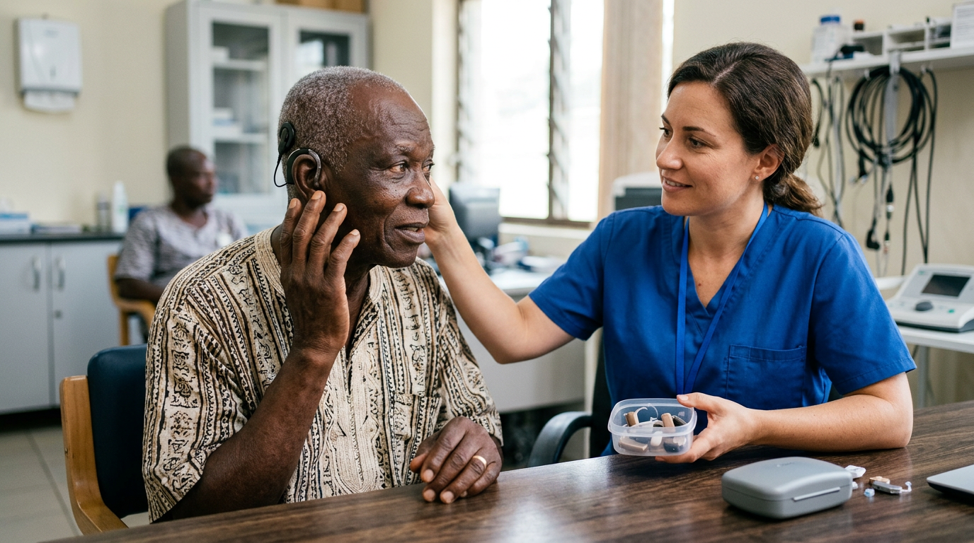 Illustration for Removing Barriers: Enhancing Access to Hearing Aids in Ghana - Image 2