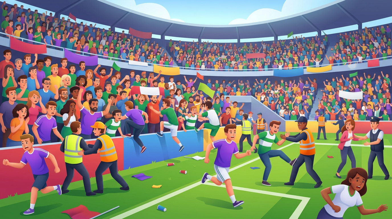 Illustration for Understanding the Neural Mechanisms Behind Football Violence: Insights from the Vienna Derby - Image 1