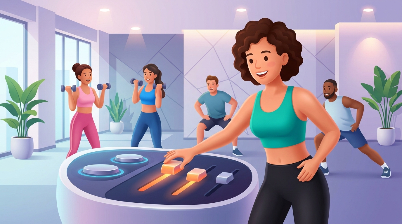 Illustration for Gym Classes: Why Lowering the Volume Could Benefit Your Hearing - Image 2