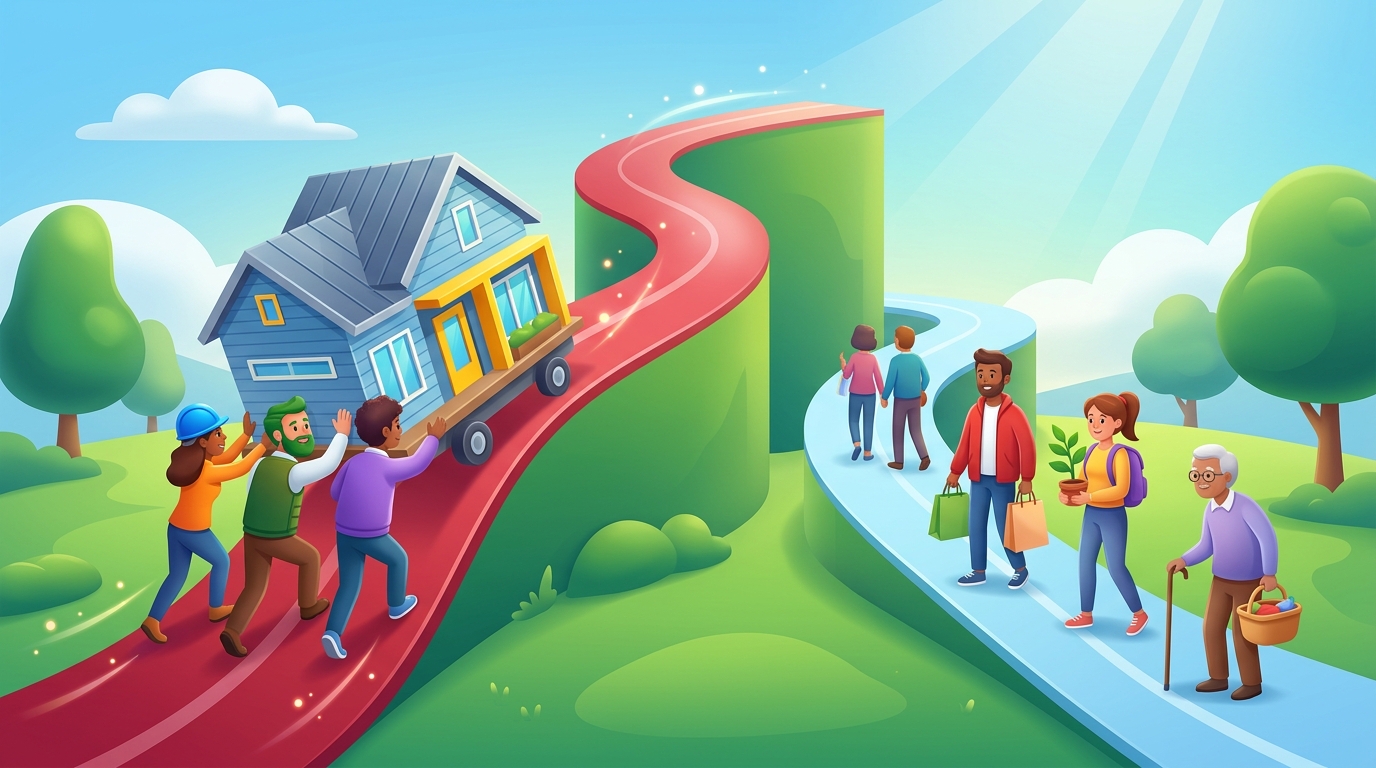 Illustration for The Rising Tide of Home Insurance: A Financial Strain for American Households - Image 1