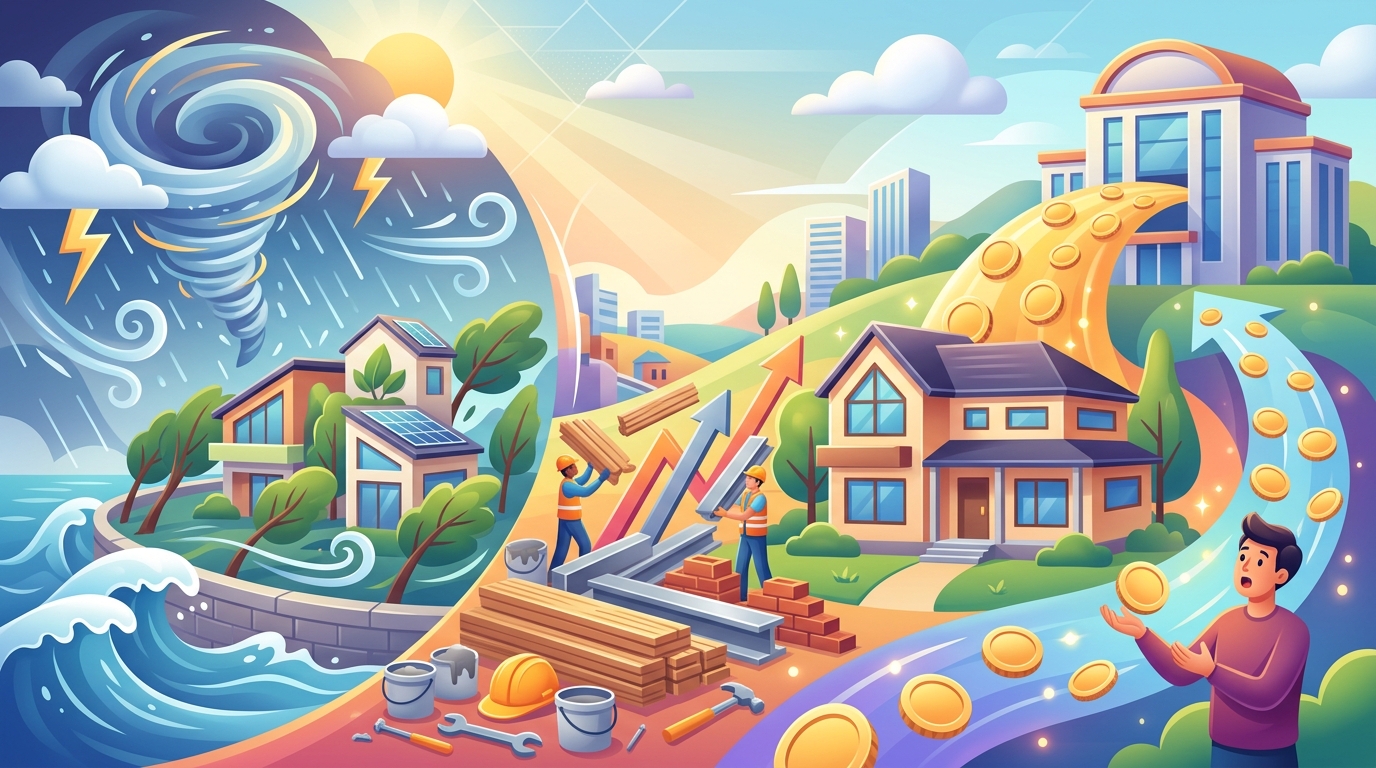 Illustration for The Rising Tide of Home Insurance: A Financial Strain for American Households - Image 2