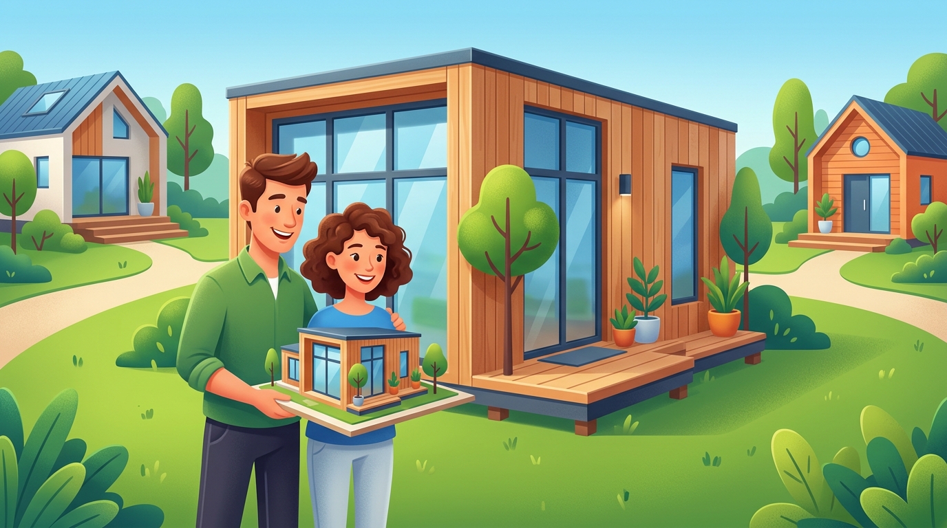 Illustration for Clayton's TRU Mini Homes: A Smart Solution for Entry-Level Buyers - Image 2