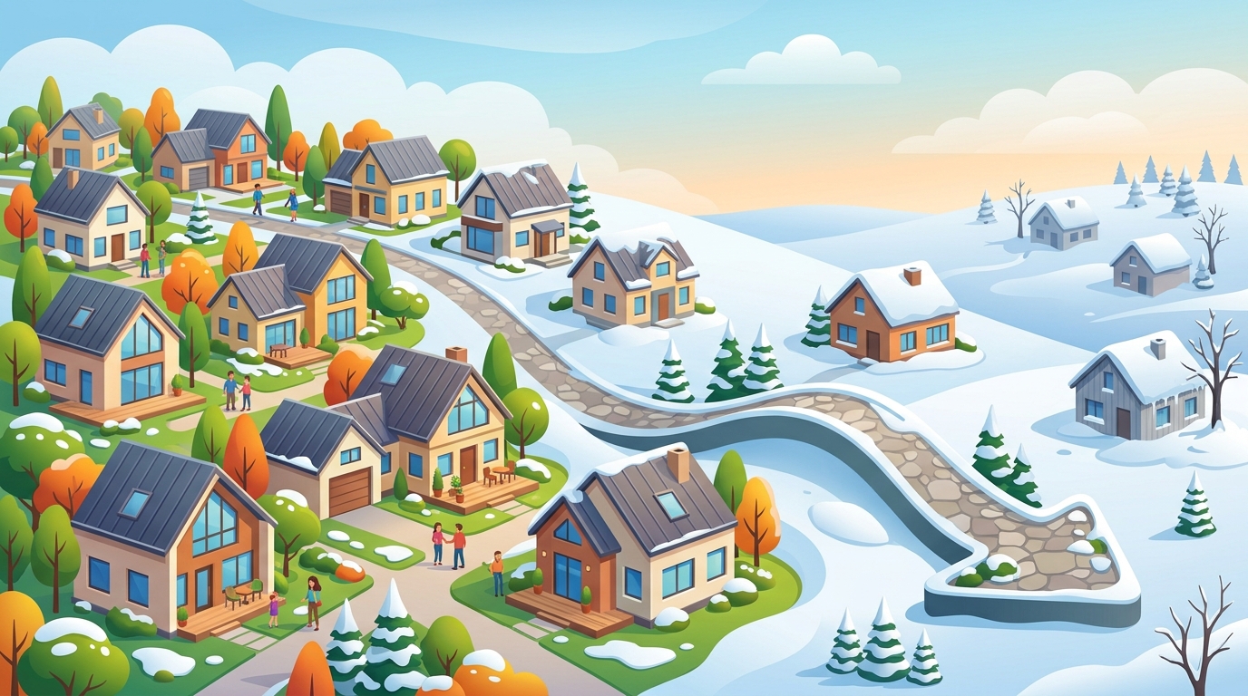 Illustration for New Home Sales Plunge: A Deeper Look at the Market Dynamics - Image 1