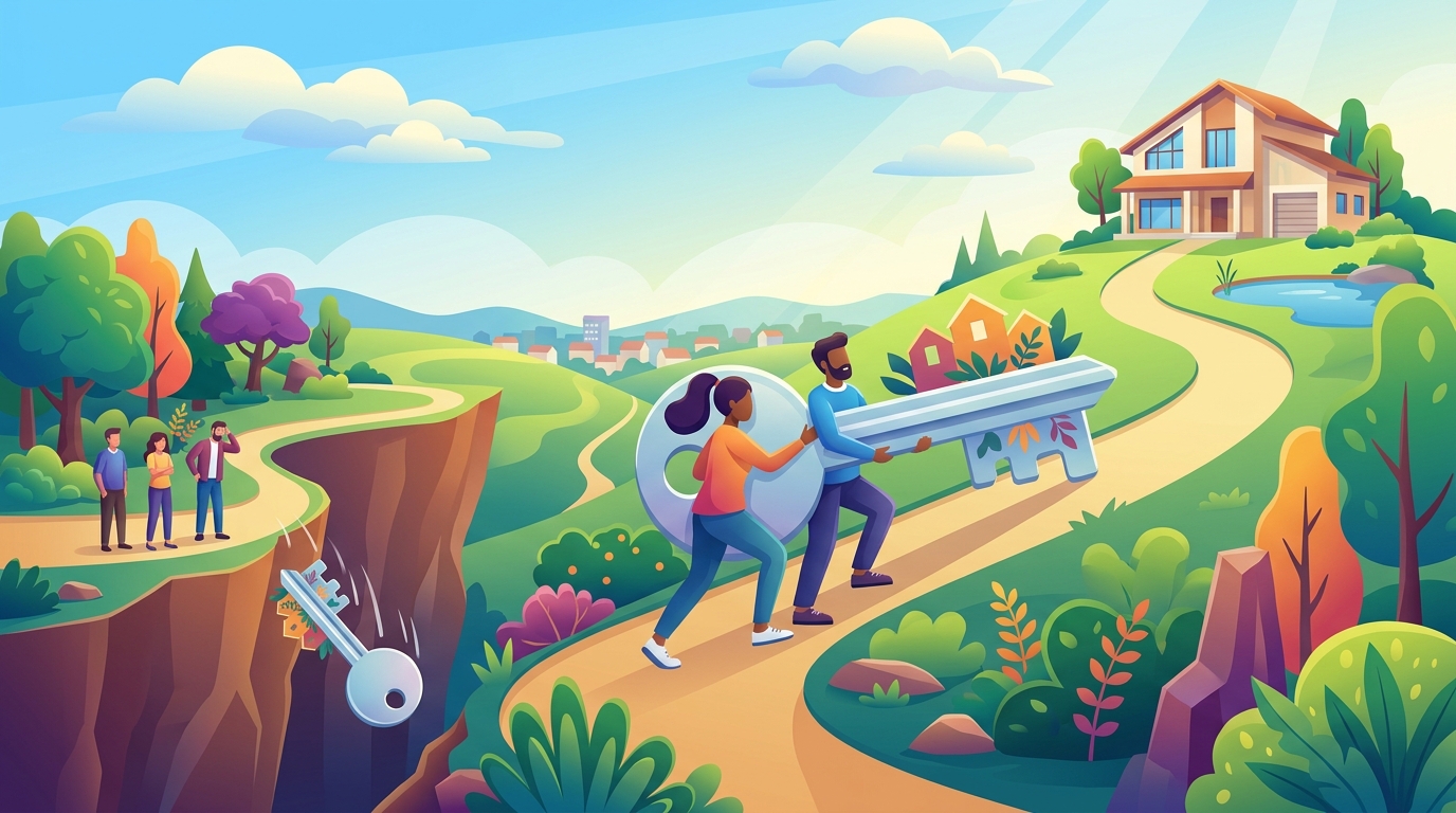 Illustration for New Home Sales Plummet: Navigating a Shifting Market - Image 1