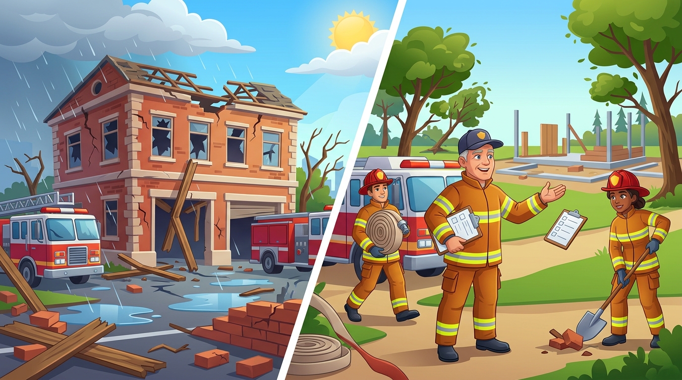 Illustration for North Port's Fire Stations: A Response to Growth and Resilience - Image 1