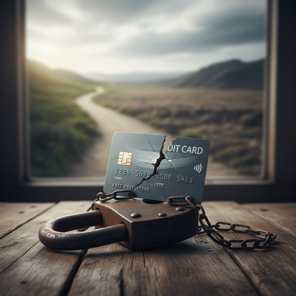 Illustration for Should You Consider Bankruptcy for Credit Card Debt?
