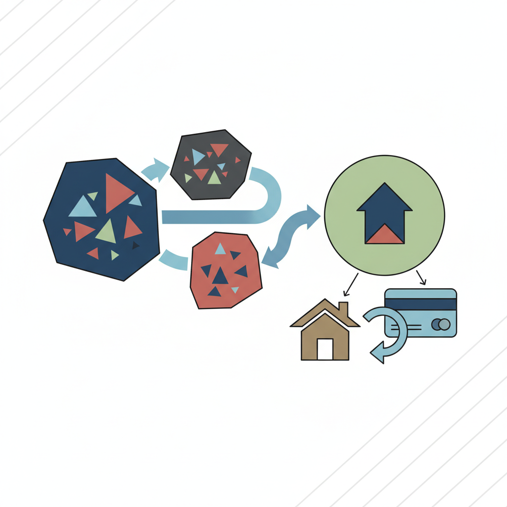 Illustration for Effective Strategies for Credit Card Debt Consolidation in Today’s Economy