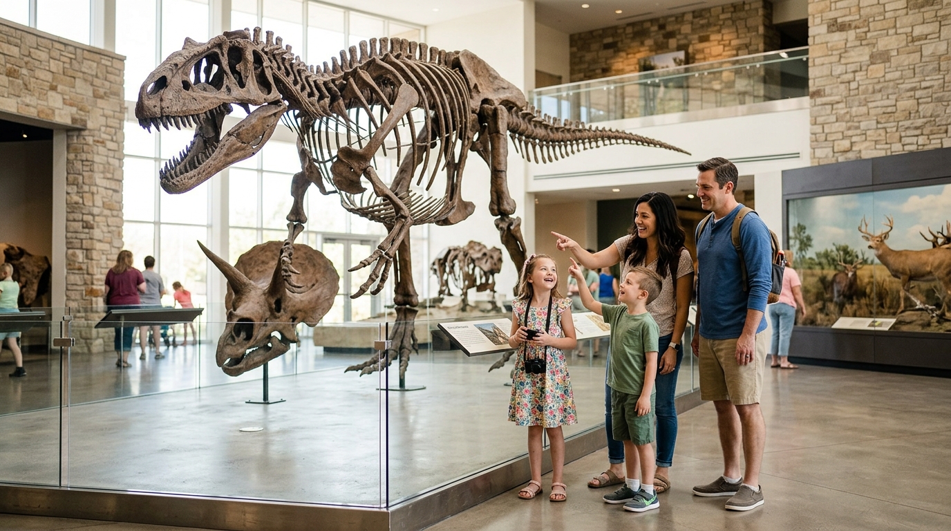 Spend Spring Break at the Sam Noble Oklahoma Museum of Natural History!