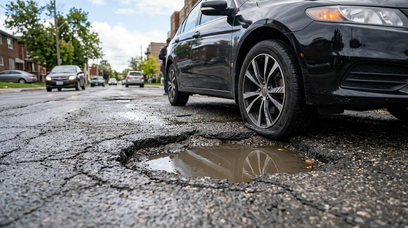 Pothole Damage in Hamilton: A Growing Concern for Drivers